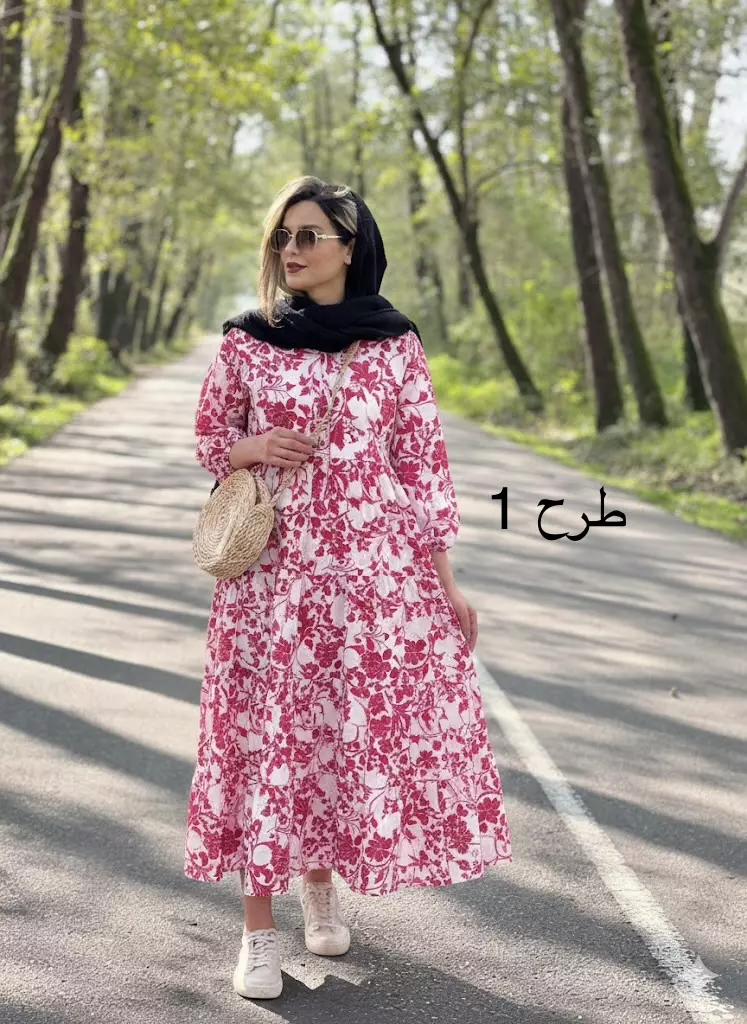 پیراهن مزونی فلور 245